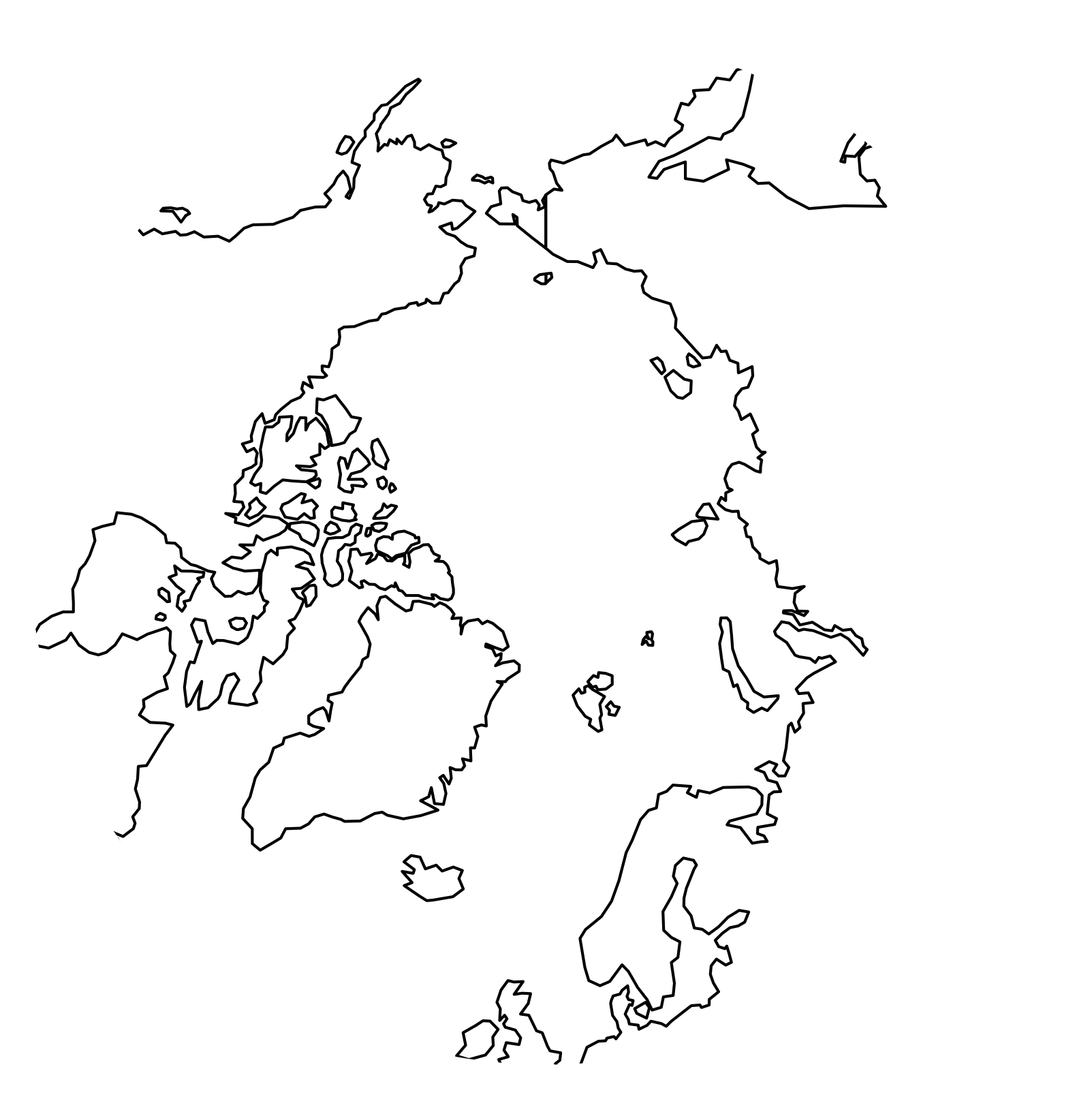 Arctic Shapefile Image